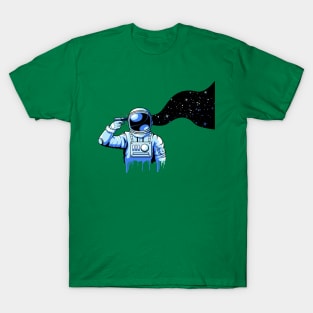 astronaut pressure gun T-Shirt